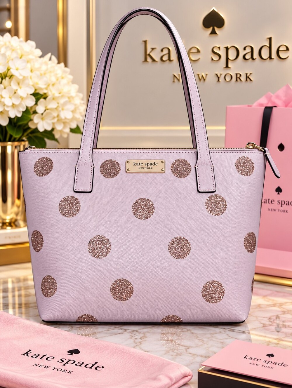 Kate Spade New York Haven Lane Hani Tote EUC